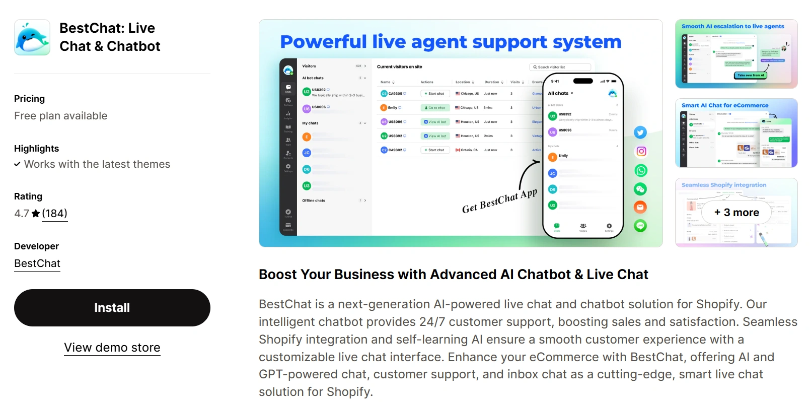 BestChat – Live Chat & Chatbot